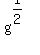 g%5E%281%2F2%29