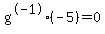 g%5E-1%28-5%29=+0