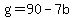 g+=+90+-+7b