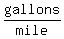 gallons%2Fmile