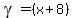 gamma=%28x%2B8%29