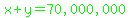 green%28x%2By=%2270%2C000%2C000%22%29