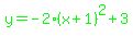 green%28y=-2%28x%2B1%29%5E2%2B3%29