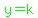 green%28y=k%29