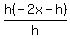 h%28-2x-h%29%2Fh