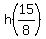 h%2815%2F8%29