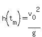 h%28t%5Bm%5D%29+=+v%5B0%5D%5E2%2Fg