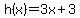 h%28x%29+=+3x%2B3