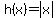 h%28x%29+=+abs%28x%29