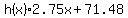 h%28x%29+2.75x%2B71.48