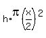 h%2Api%28x%2F2%29%5E2