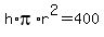 h%2Api%2Ar%5E2=400