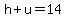 h%2Bu=14