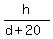 h%2F%28d%2B20%29