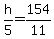 h%2F5=154%2F11