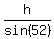 h%2Fsin%2852%29