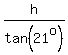 h%2Ftan%2821%5Eo%29