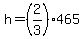 h=%282%2F3%29465