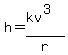 h=%28kv%5E3%29%2Fr