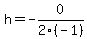 h=-0%2F2%28-1%29