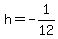h=-1%2F12