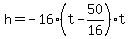 h=-16%28t-50%2F16%29t