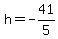 h=-41%2F5