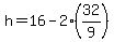 h=16-2%2832%2F9%29