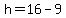 h=16-9
