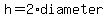 h=2%2Adiameter