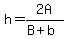 h=2A%2F%28B%2Bb%29