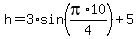 h=3%2Asin%28pi%2A10%2F4%29%2B5
