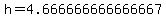 h=4.666666666666667