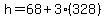 h=68%2B3%28328%29