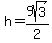 h=9sqrt%283%29%2F2