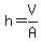 h=V%2FA