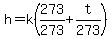 h=k%28273%2F273%2Bt%2F273%29