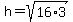 h=sqrt%2816%2A3%29