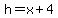 h=x%2B4