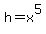 h=x%5E5
