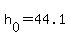 h%5B0%5D+=+44.1