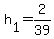 h%5B1%5D+=+2%2F39