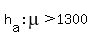 h%5Ba%5D%3A+mu+%3E+1300