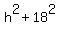 h%5E2%2B18%5E2