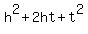 h%5E2%2B2ht%2Bt%5E2