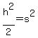 h%5E2%2F2=+s%5E2