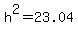 h%5E2=23.04