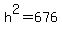 h%5E2=676