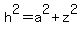 h%5E2=a%5E2%2Bz%5E2+
