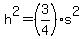 h%5E2+=+%283%2F4%29s%5E2